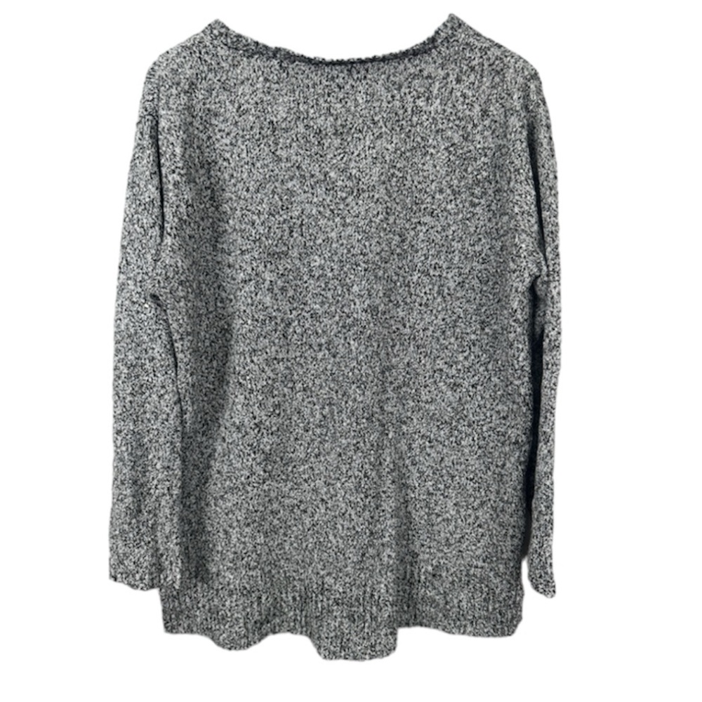 J. Jill Heather Gray Crew Neck Sweater Size Large